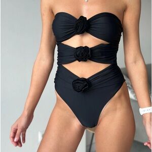 Amazon Black One Piece Swimsuit